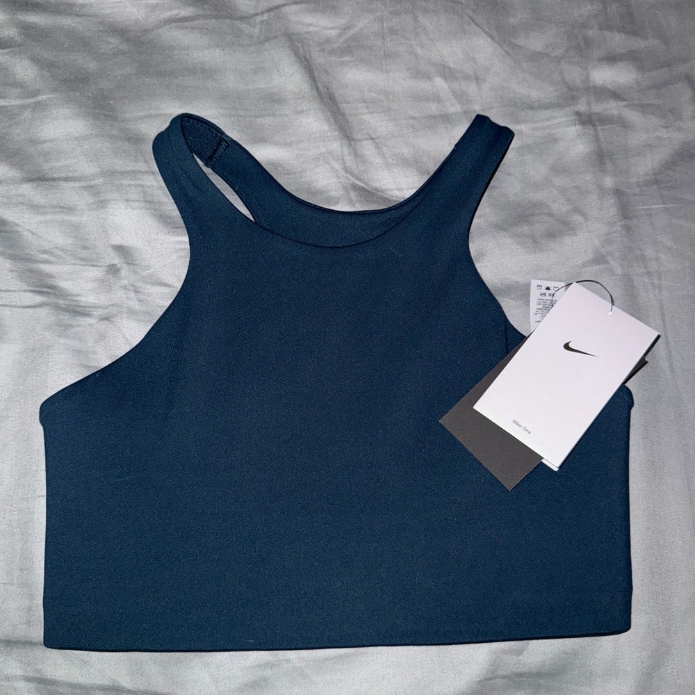 Nike Dri-FIT Seemless Navy Sportsbra